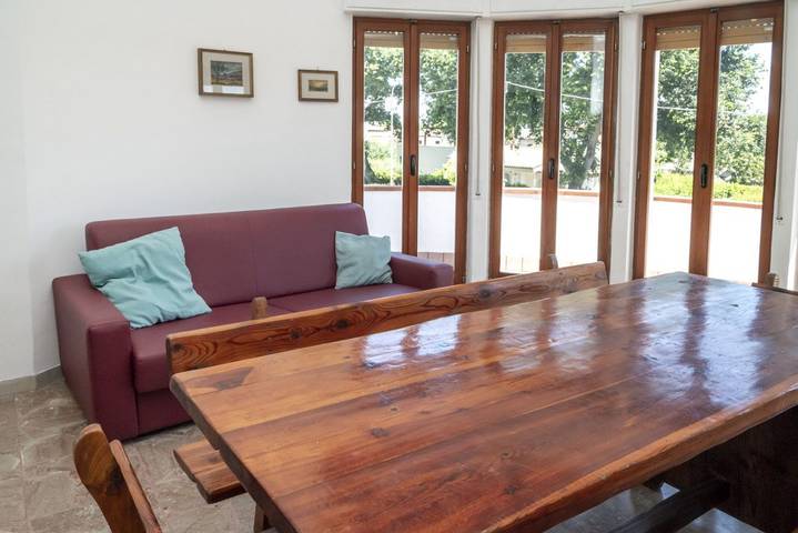 Apartamento entero, Apartamento de vacaciones para 6 personas con balcón/terraza in Marcelli, Numana