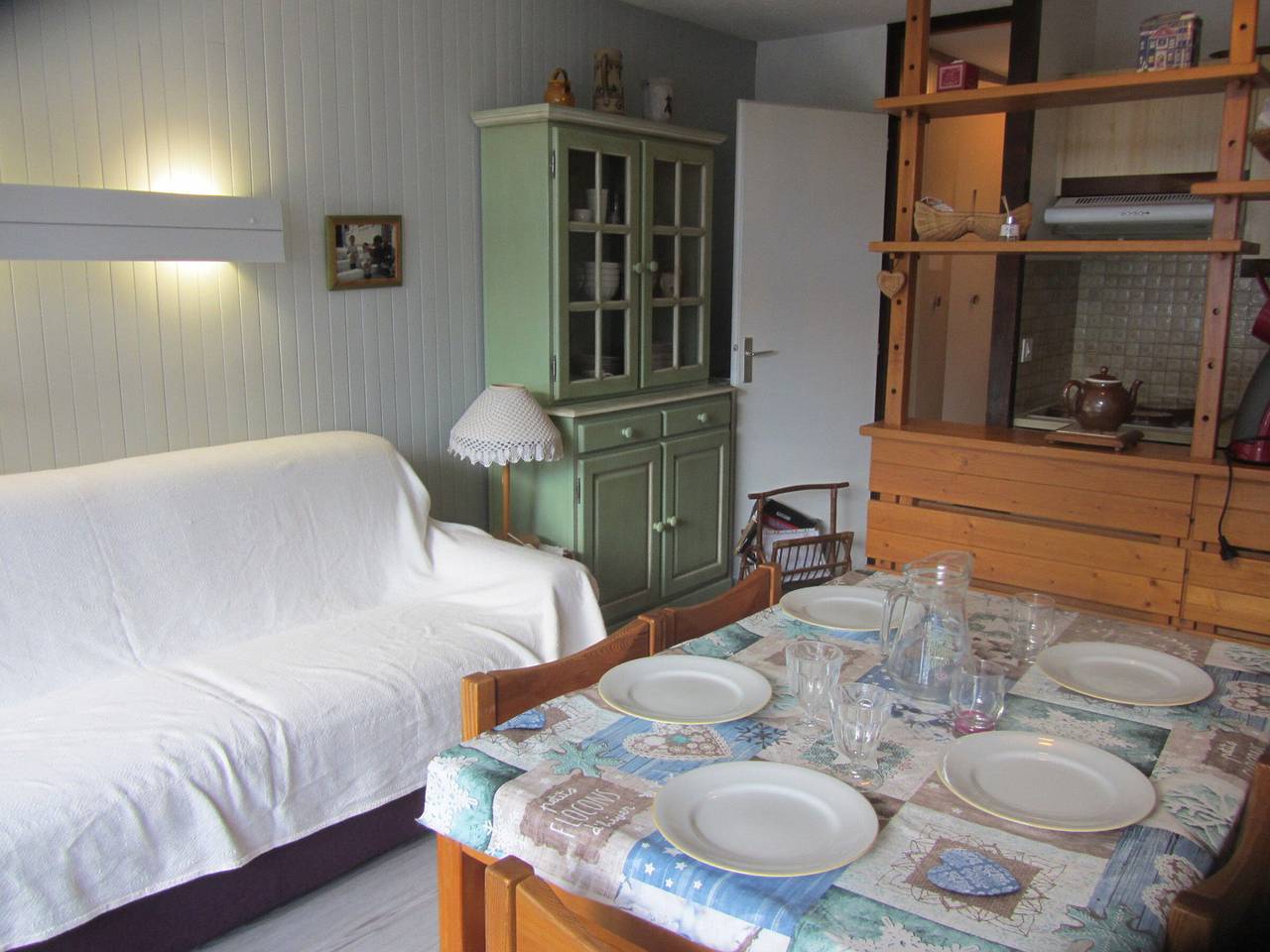 Studio entier, Studio avec balcon pour 5 pers. aux Contamines-Montjoie, parking inclus in Les Contamines-Montjoie, Pays du Mont-Blanc