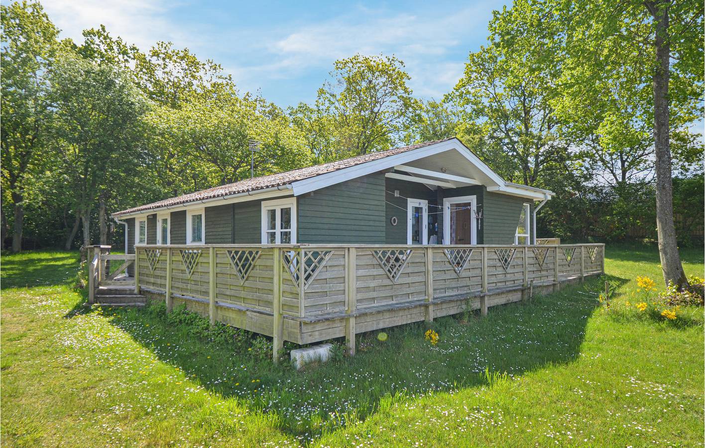 Feriehus for 6 personer med terrasse in Øerne, Ebeltoft