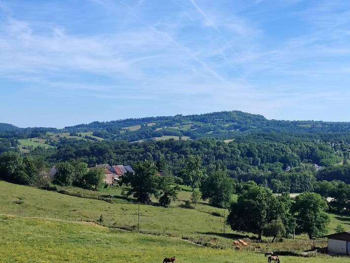 Location de vacances pour 4 personnes, avec terrasse et vue à Saint-Bonnet-la-Rivière - 4