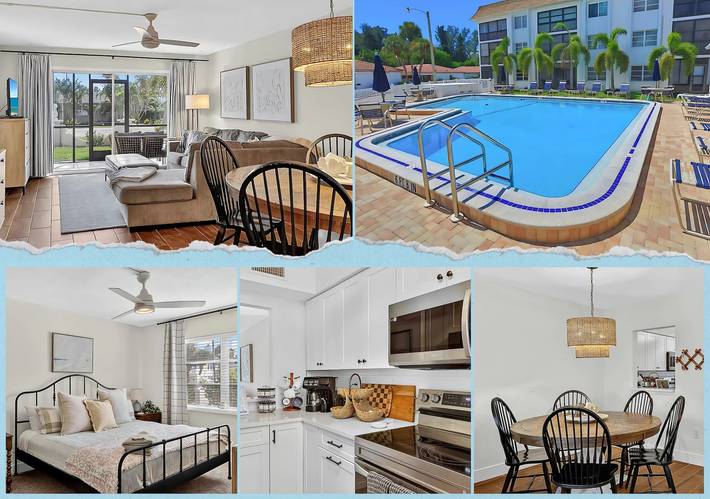 Vacation rental for 5 people, with garden in Siesta Key