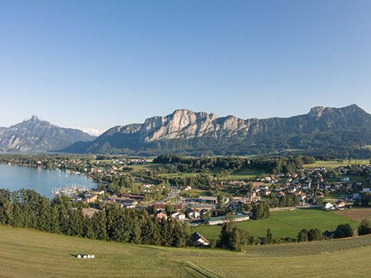 Ganze Ferienwohnung, Dirnbergerhof  - Spielberger - Apartment Seeseite mit Panoramablick in Mondsee & Irrsee