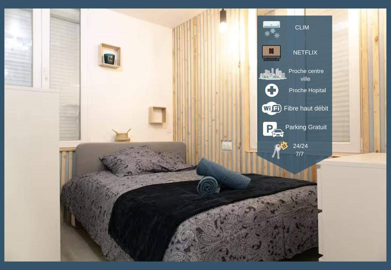 Appartement entier, One-Bedroom Apartment in Pithiviers, Région de Pithiviers