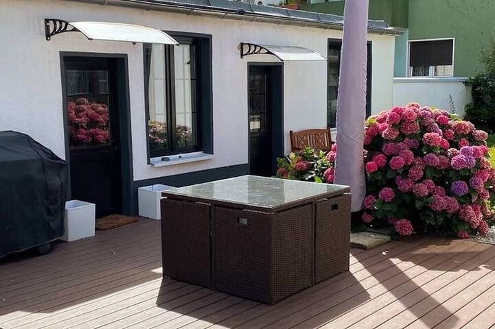 Ferienhaus für 3 Personen, mit Balkon und Garten - 1