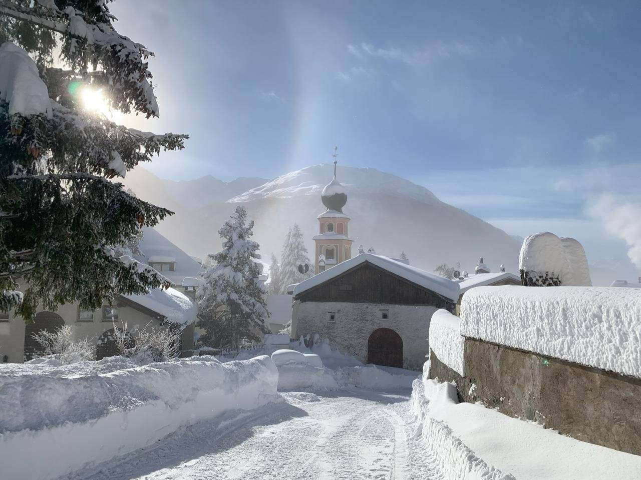 Ganze Wohnung, Chesa Genziana in Madulain, Sankt Moritz