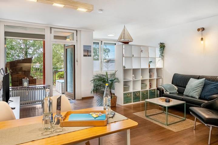 Ganzes Studio, Studio „AhoiPause Steinhude“ mit Seeblick, Terrasse und Strandkorb in Wunstorf, Steinhuder Meer