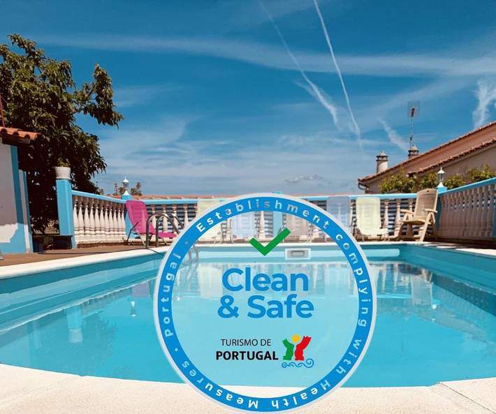 Pousada para 6 pessoas, com Terraço e Jardim e ainda Piscina and Vista em Fátima