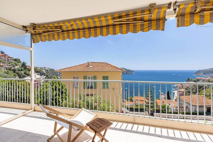 Gîte pour 4 personnes, avec vue sur l’océan ainsi que balcon et piscine à Villefranche-sur-Mer - 3