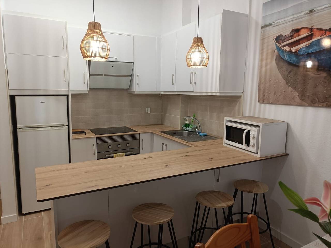Ferienhaus 'Victoria Salitre Y Sol' mit Balkon und Wlan in Puerto de la Cruz, Teneriffa Nord