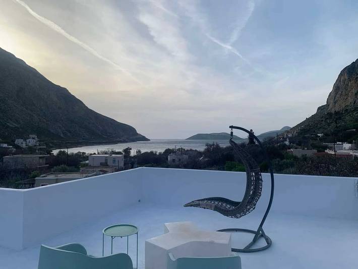 Gîte pour 6 personnes, avec terrasse dans Kalymnos