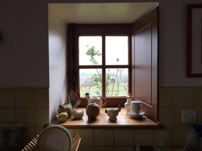 Location de vacances pour 10 personnes, avec jardin ainsi que terrasse et vue, animaux acceptés à La Grande-Verrière - 4