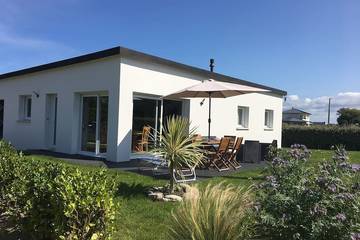 Location de vacances pour 6 personnes, avec jardin dans Portsall