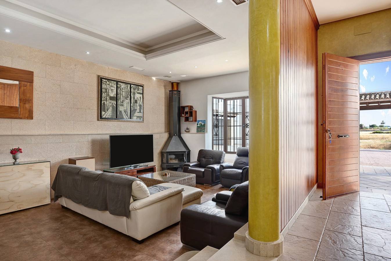 Chalet "Casa Juan Arias" cerca del mar con piscina, aire acondicionado, Wi-Fi, jardín y terraza in Conil de la Frontera, Costa de la Luz