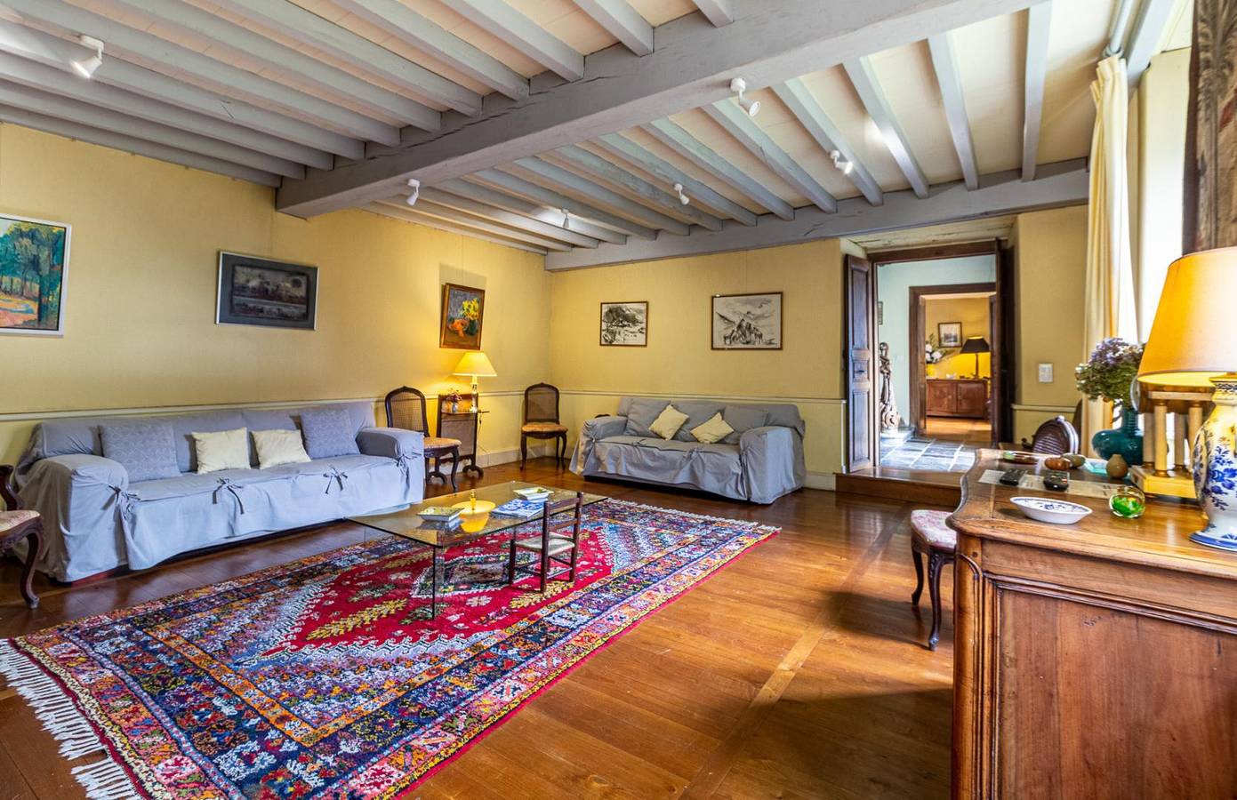 Gîte voor 9 personen met terras in Peyrouse, Hautes-Pyreneeën