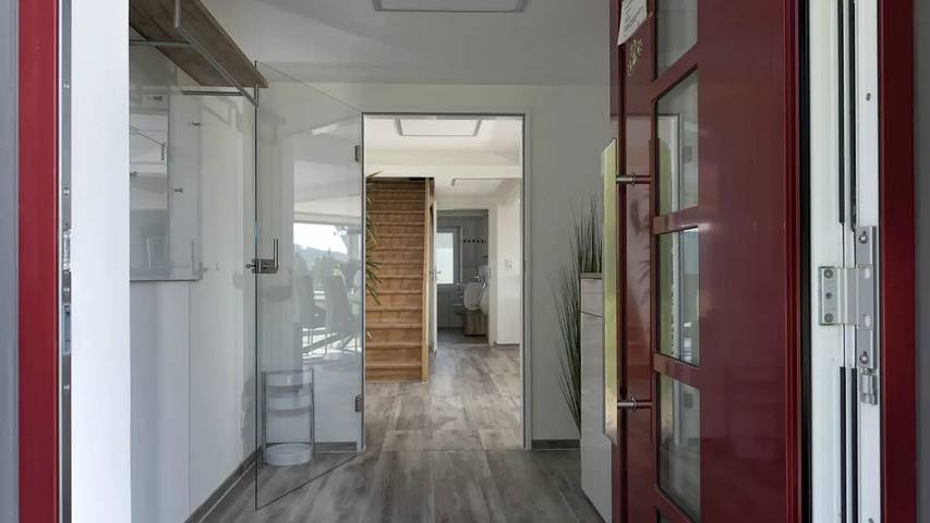 Ferienwohnung für 10 Personen, mit Garten und Balkon sowie Sauna in Buchenberg - 3