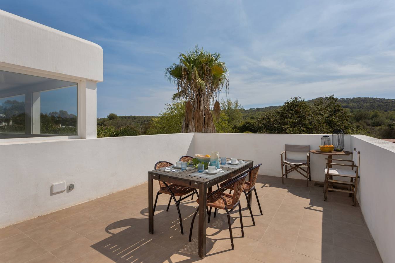 Country House That Welcomes Pets "Finca Can Paci" with Mountain Views in Santa Eulària des Riu, East Ibiza
