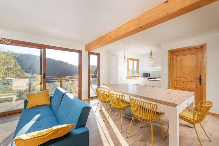 Chalet pour 8 personnes, avec jardin ainsi que piscine et vue, adapté aux familles à Ban-sur-Meurthe-Clefcy - 4