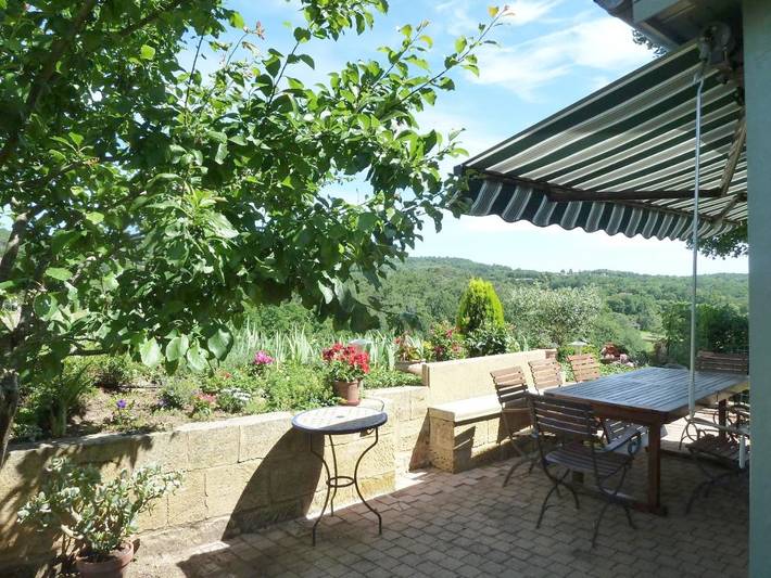 Location de vacances pour 6 personnes, avec jardin et vue à Domme - 2