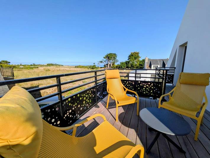 Ferienhaus für 6 Personen, mit Terrasse und Garten in Santec