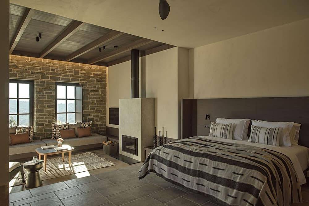 The Signature suite with indoor Jacuzzi by Oreno in Tsepelovo, Région d'Ioannina
