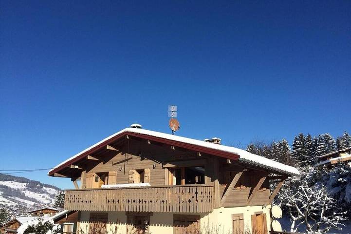 Location de vacances pour 4 personnes, avec jardin à Megève