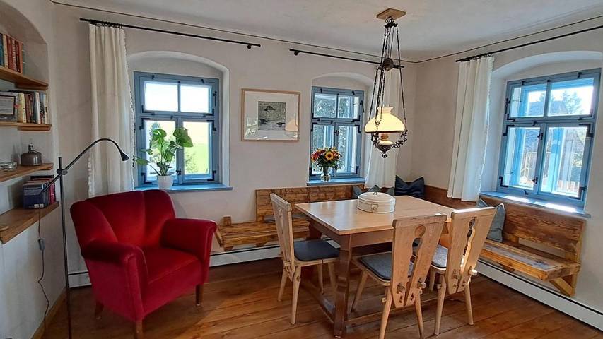 Ferienhaus für 6 Personen, mit Garten und Sauna sowie Terrasse in Marienberg - 3