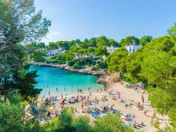 Holiday apartment in Cala d'Or, Santanyí für 8 