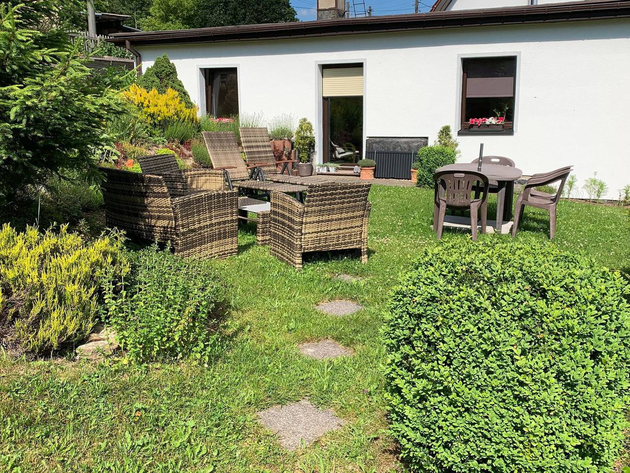 Ganze Ferienwohnung, Ferienwohnung Auf der Sonnenseite - Ferienwohnung mit 2 Schlafräumen und Kamin in Zwota, Klingenthal