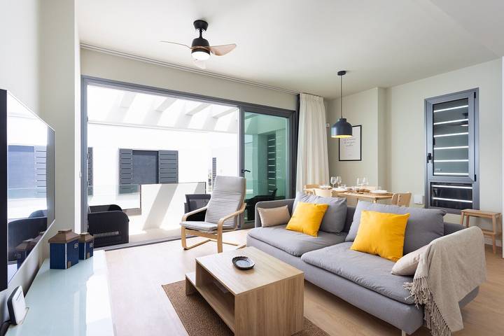 Apartamento entero, Home2Book Modern Bright Apt Abades, Pool & Terrace in Abades, Arico