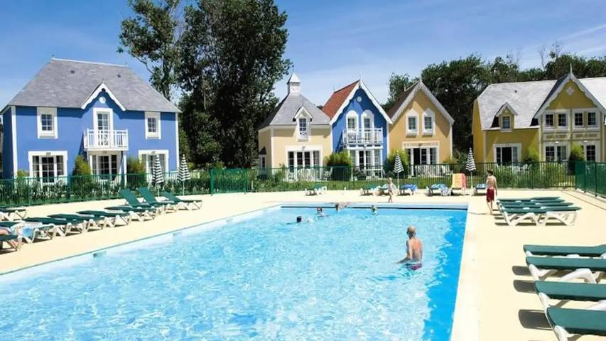 Gîte pour 9 personnes, avec Balcon et Jardin dans Aquaclub de Belle Dune - 3