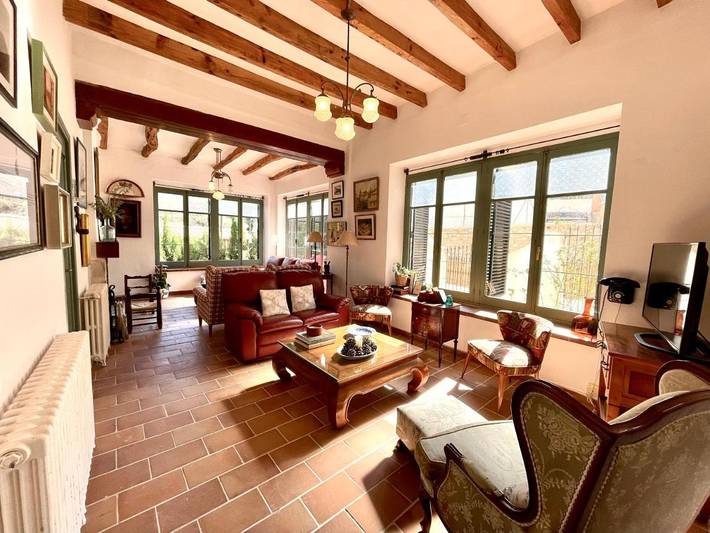 Casa rural para 9 personas, con jardín y vistas, Se admiten mascotas en L'Alcoià - 4