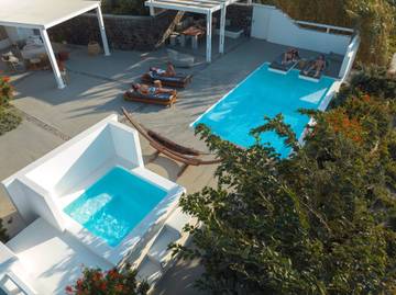 Villa pour 6 Personnes dans Pyrgos Kallistis, Santorin, Photo 1