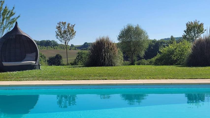 Gîte pour 5 personnes, avec piscine ainsi que jardin et vue, animaux acceptés à Salles (Lot-et-Garonne) - 2
