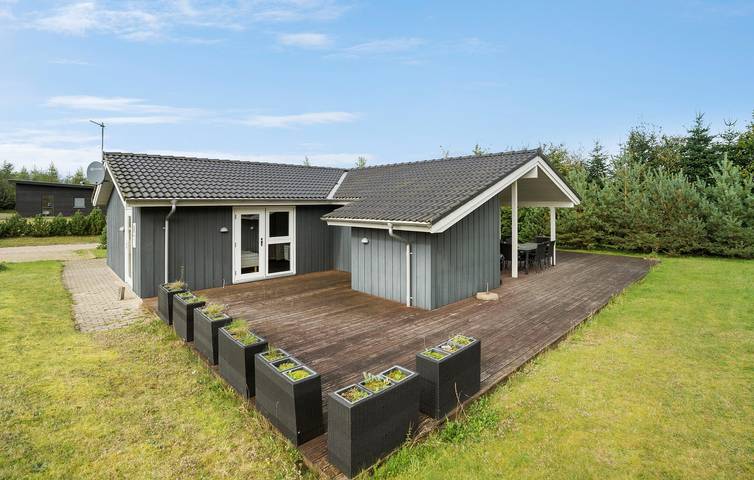 Ferienhaus für 8 Personen mit Sauna in Ikast-Brande