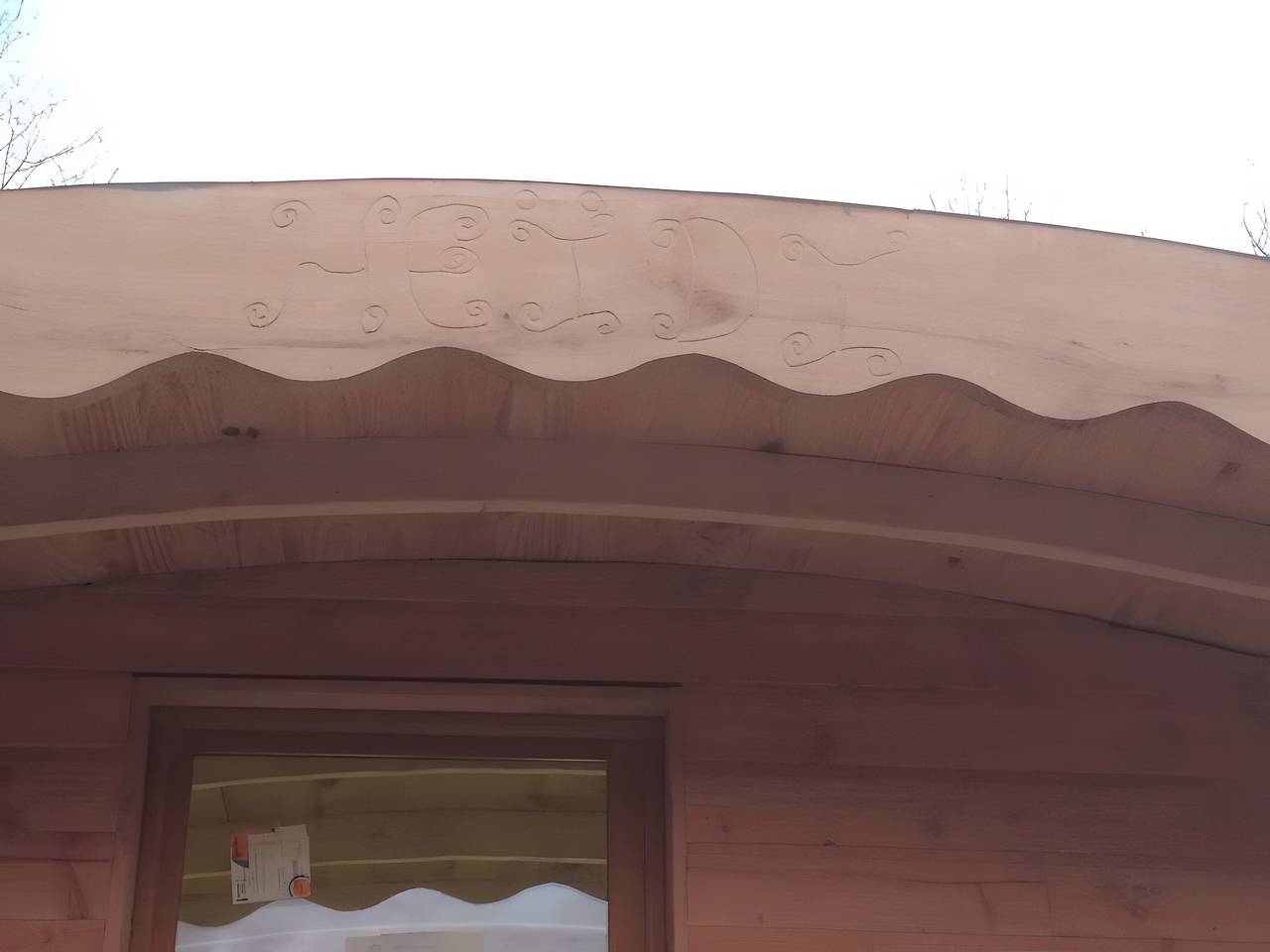 La roulotte d'Heïdi, vue sur la vallée et les montagnes in La Thuile (Savoie), Région de Chambéry
