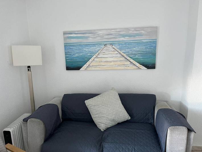 Ferienwohnung für 6 Personen, mit Balkon und Terrasse sowie Ausblick