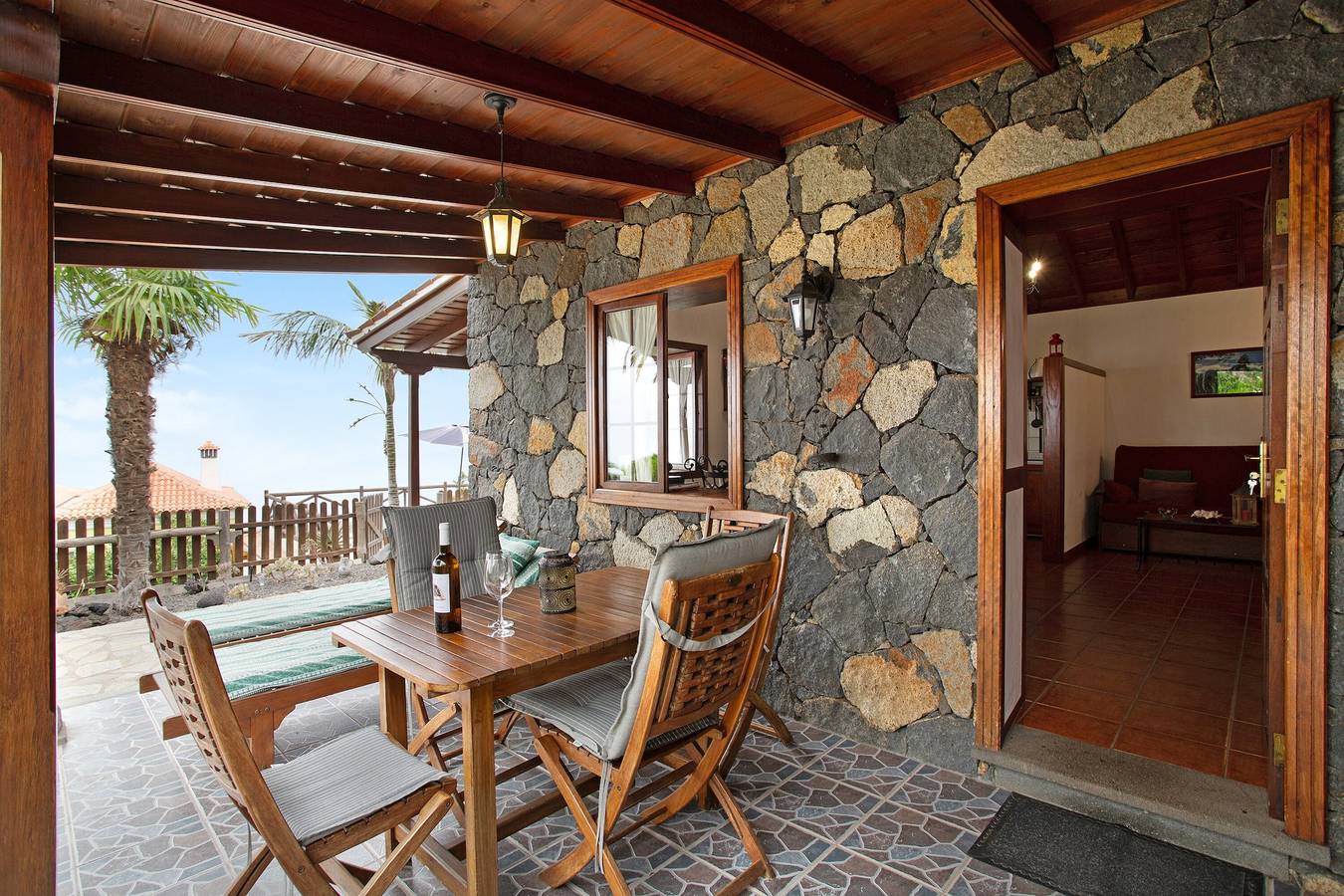 Holiday Home 'Casa Rural Arecida' with Sea View, Wi-Fi and Air Conditioning in Tijarafe, La Palma North