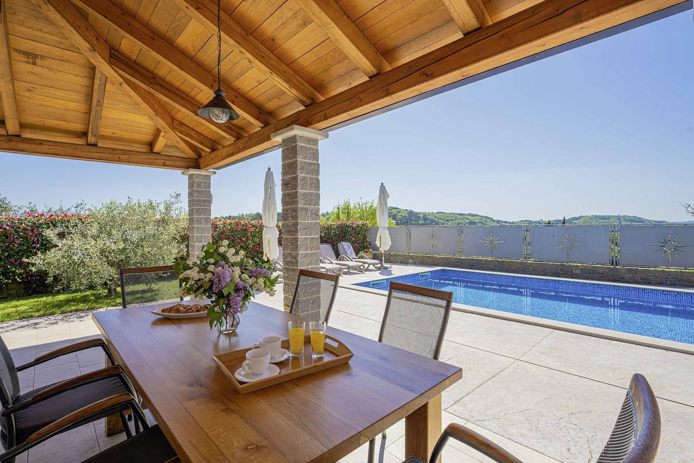 Villa Ingrid in Buzet  - Haus für 6 Personen in Buzet, Središnja Istra