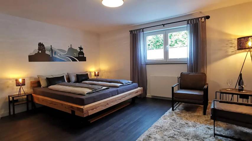 Ferienwohnung für 3 Personen, mit Garten