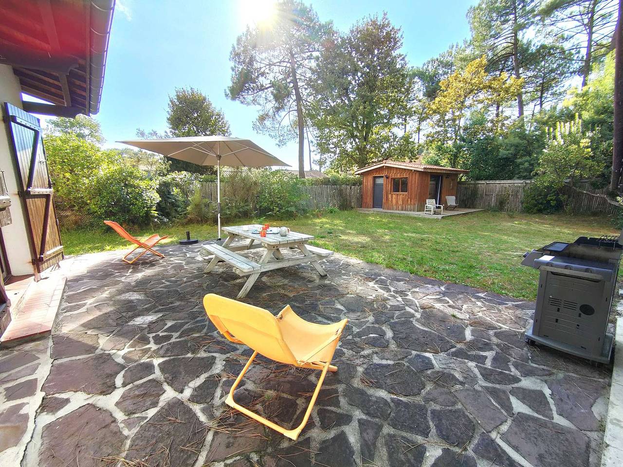 Quiet villa with terrace near Ocean, Wifi in Petit Piquey, Lège-Cap-Ferret