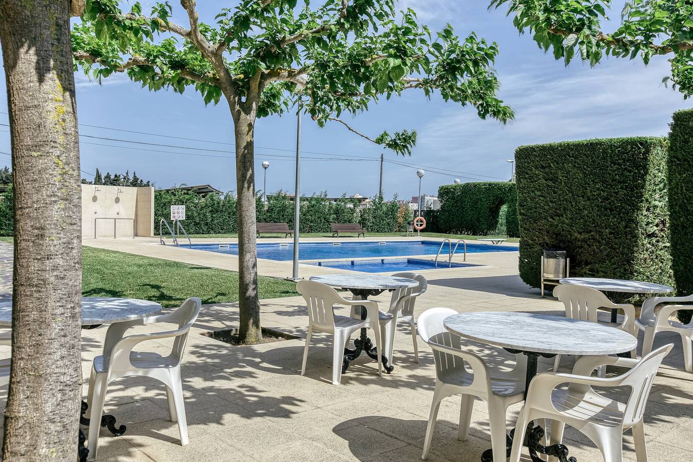 Ganze Wohnung, Ferienwohnung 'Sant Antoni' mit Meerblick, Gemeinschaftspool und Wlan in Sant Antoni de Calonge, Calonge