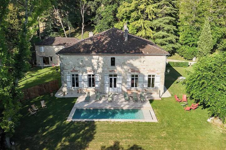Location de vacances pour 12 personnes à Castelculier