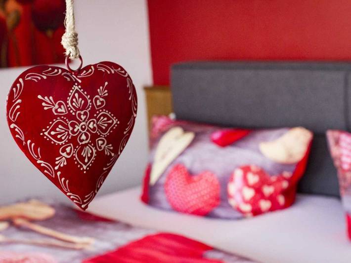 Ferienwohnung für 3 Personen, mit Balkon und Pool sowie Garten und Sauna, kinderfreundlich in Au - 3