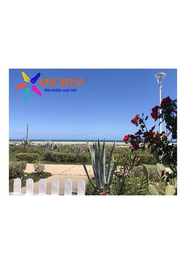 Location de vacances pour 4 personnes, avec Terrasse ainsi que Jardin et Vue dans Plage Le Grau De Leucate