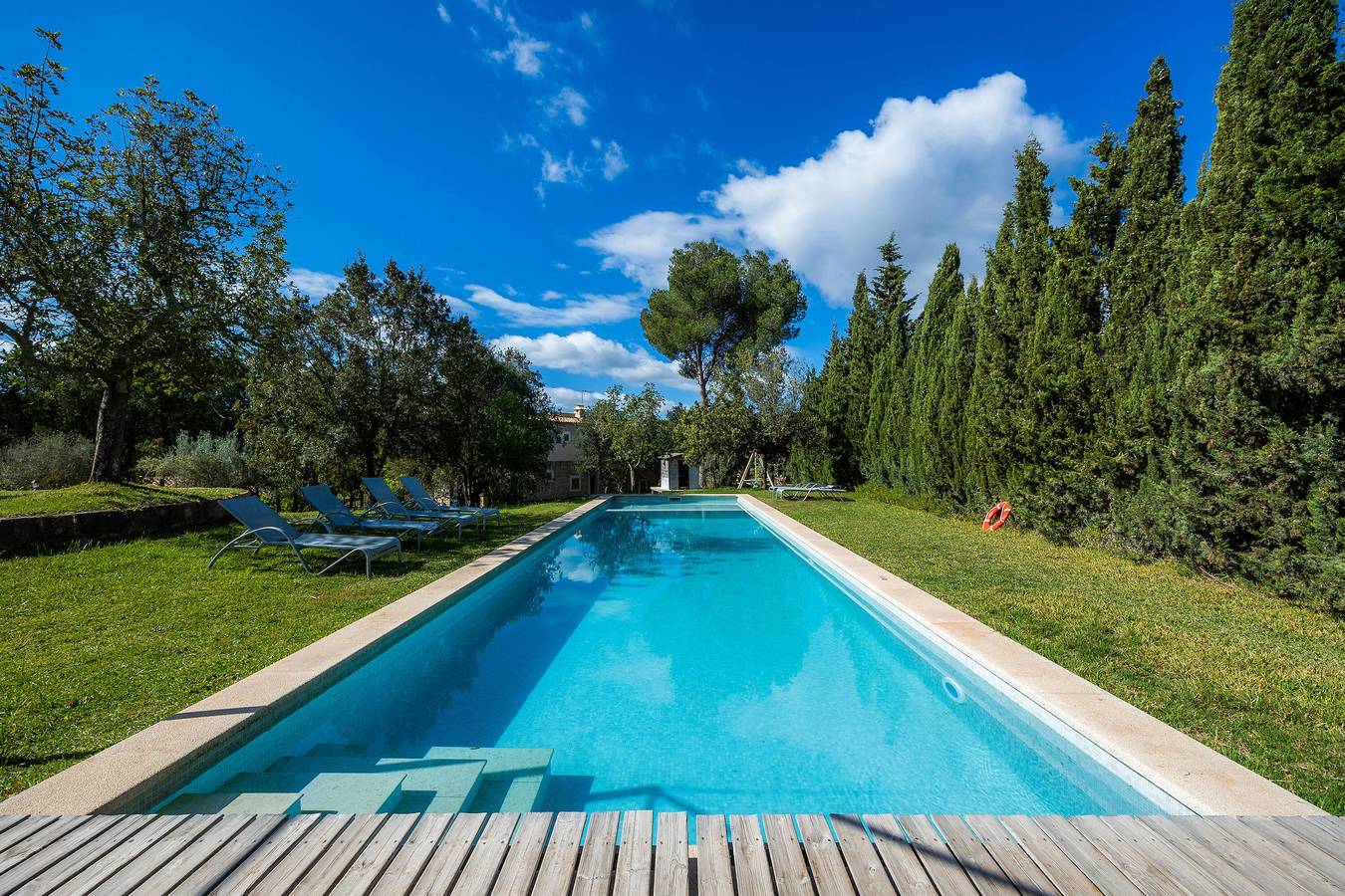 Ganze Wohnung, Ferienwohnung 'Sotil De Ponent' mit Bergblick, Gemeinschaftspool und Wlan in Sant Llorenç des Cardassar, Mallorca Osten