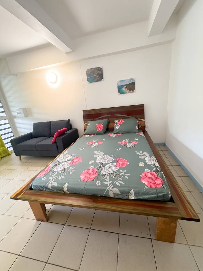 Ganze Wohnung, Appartement Le Marigot 26 m² mit Pool in Le Marigot, Martinique