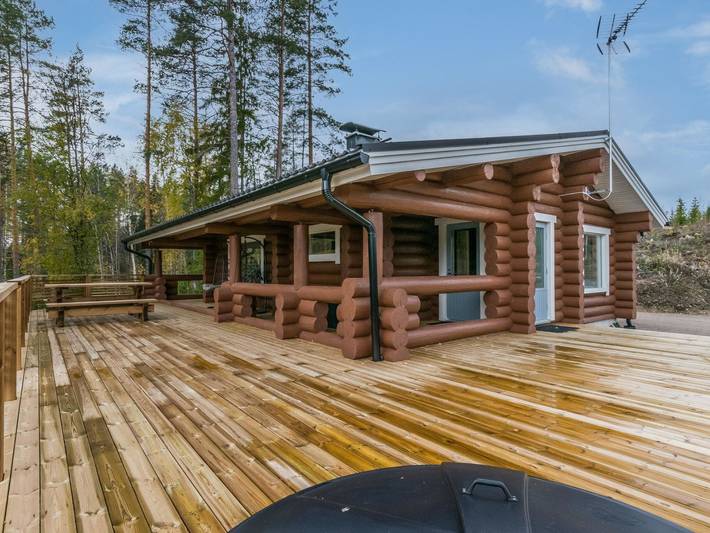 Natuurhuisje voor 5 personen, met sauna, met huisdier in Finland