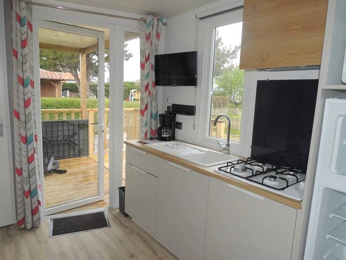 Mobil home pour 5 personnes, avec terrasse et piscine à Les Moutiers-en-Retz - 4