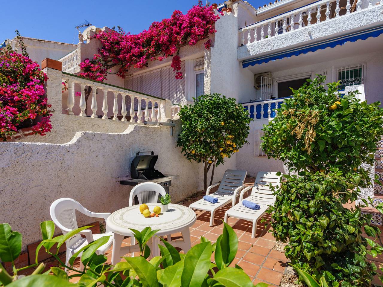 Feriehus for 4 personer med hage in Nerja, Costa del Sol