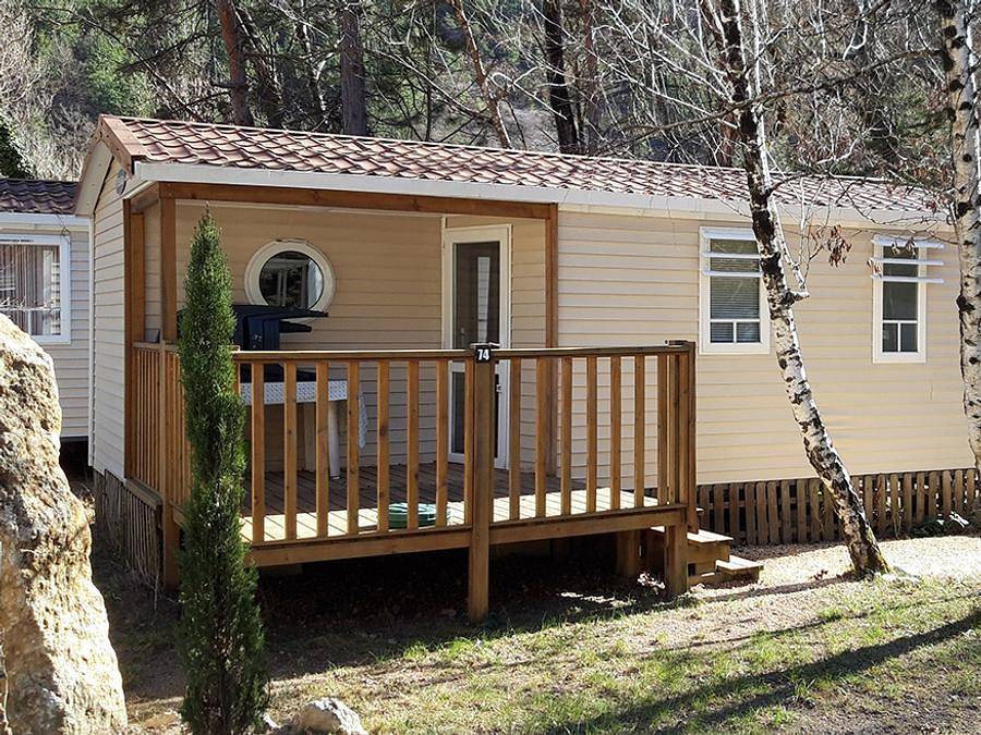 Camping Les Acacias - Mobilhome 4 personnes - O'Hara, 2 chambres in Vercheny, Région de Die